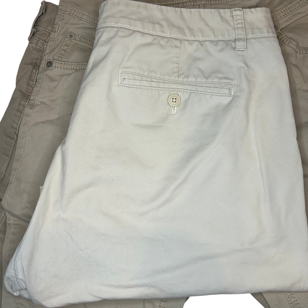 Bonobos Chino Shorts 36 Mens Beige 9 Inch Inseam Stretch Cotton Twill Casual